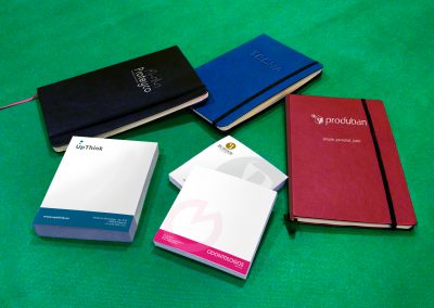 Diseño y producción de Moleskines y Blocs de notas